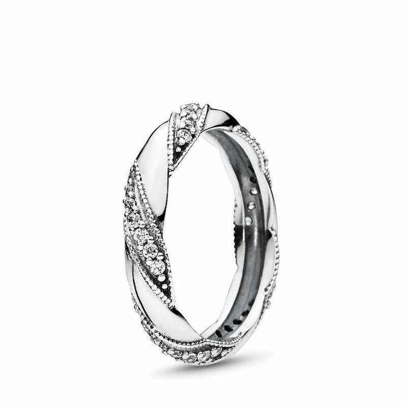 Pandora Australia Dreams of Love Stackable Ring - Sterling Silver | YAEMCT123